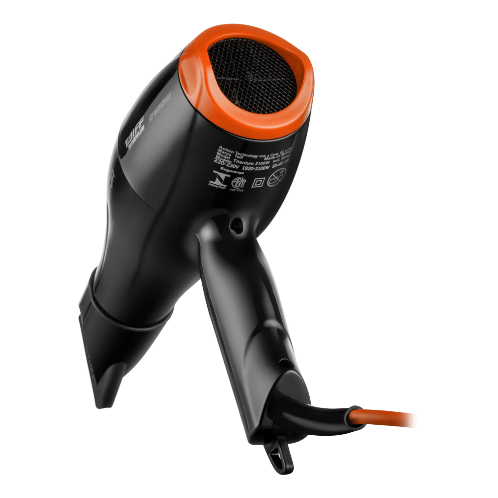 Secador de Cabelo Titanium 2100W Laranja - Image 3