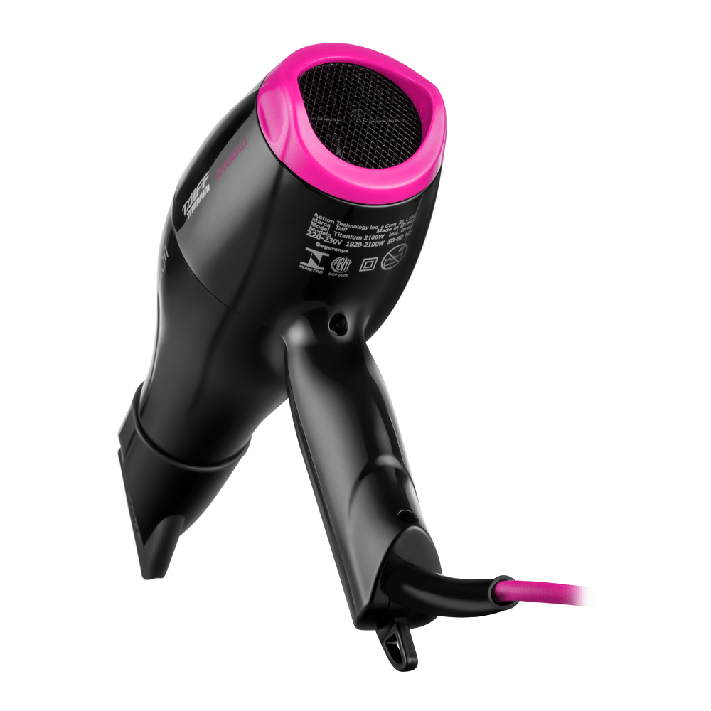 Secador de Cabelo Titanium 2100W Pink - Image 5